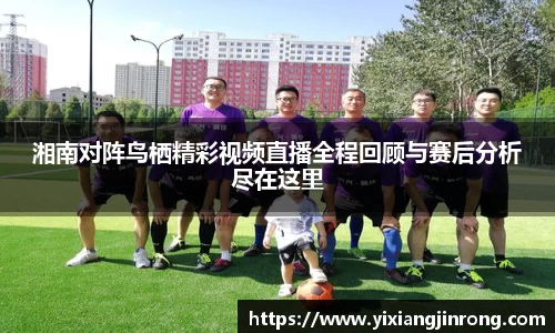 湘南对阵鸟栖精彩视频直播全程回顾与赛后分析尽在这里